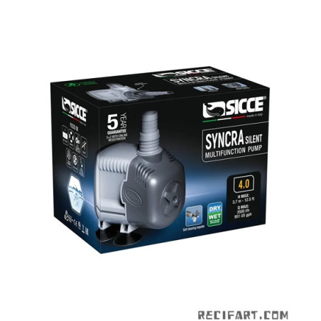 Sicce SILENT 4.0 3500L / H SICCE PUMP SYNCRA PUMP Return pump