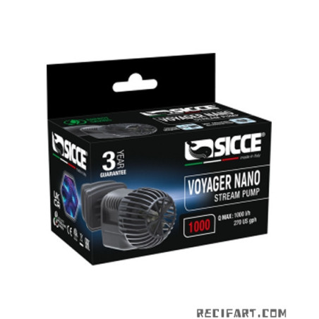 Sicce Pompe Voyager Nano 1000 Pompe de remontée