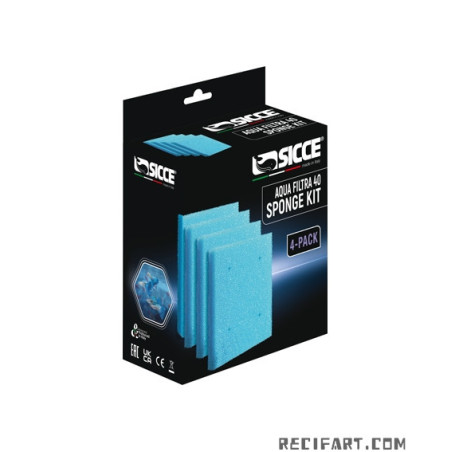 Foam Cartridge Pr- Filter Aquafiltra 40 SICCE
