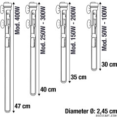 Heating scuba contactless 150W SICCE