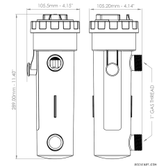 Sicce Sterilisateur uv-c 7w sicce UV