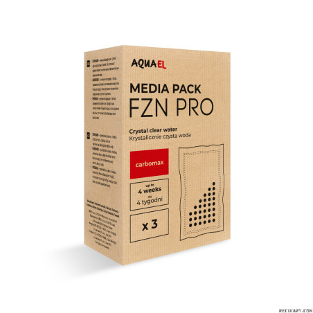 Aquael Media Pack FZN PRO - Filtro esterno Carbomax (carbone)