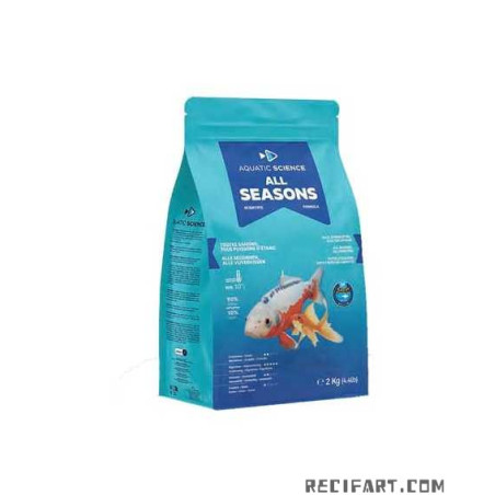 Aquatic Science All seasons Közepes 2kg élelmiszer