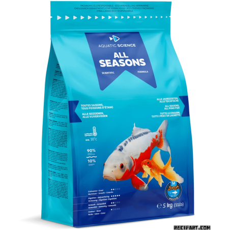 Aquatic Science All seasons medium 9.5kg Nourriture