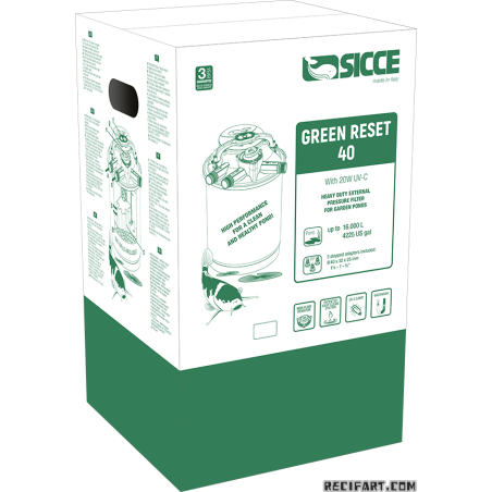 Filtre green reset 40l 1x20w uv-c