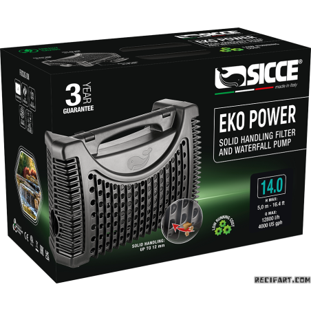Pompe eko power filter & waterfall 14.0 12800l/h
