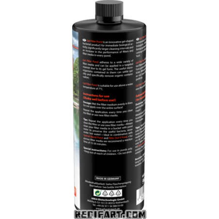 Gel filter pond 473ml