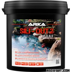 ARKA Sili-out 2 pond 20l Médias filtrants