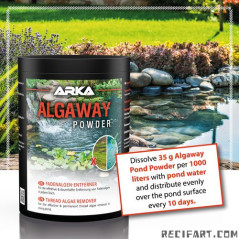 ARKA Algaway pond powder 250ml Anti algues
