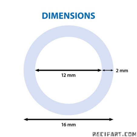 Tuyau pvc bleu 12/16mm