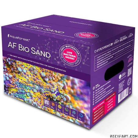 Aquaforest AF Bio Sand 1-2mm - 10kg Sable d'aragonite