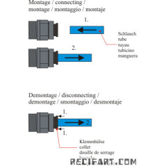 POM plug connection (bouchon)