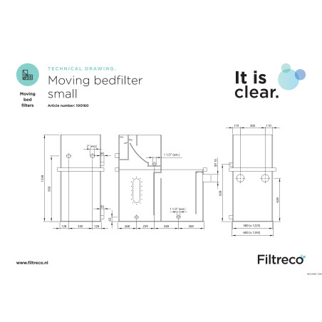 Moving bed Filter klein