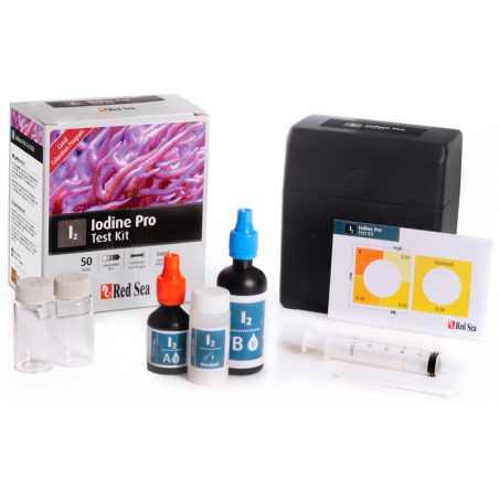 Red Sea Iodine Pro Test Kit Water tests
