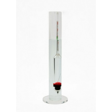 Areometer 260mm with measuring cylinder