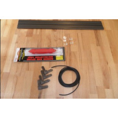 Couvercle/grille de protection plastique pour aquarium