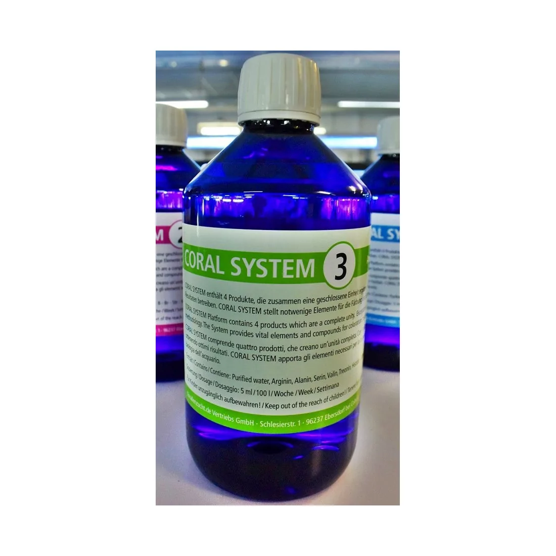 Coral system 3 - 500ml