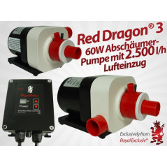 Royal Exclusiv Red Dragon 3 Mini Speedy 60 Watt 2500 l/h Pompe écumeur