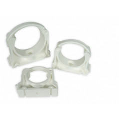PVC pipe clip 40mm white Fitting