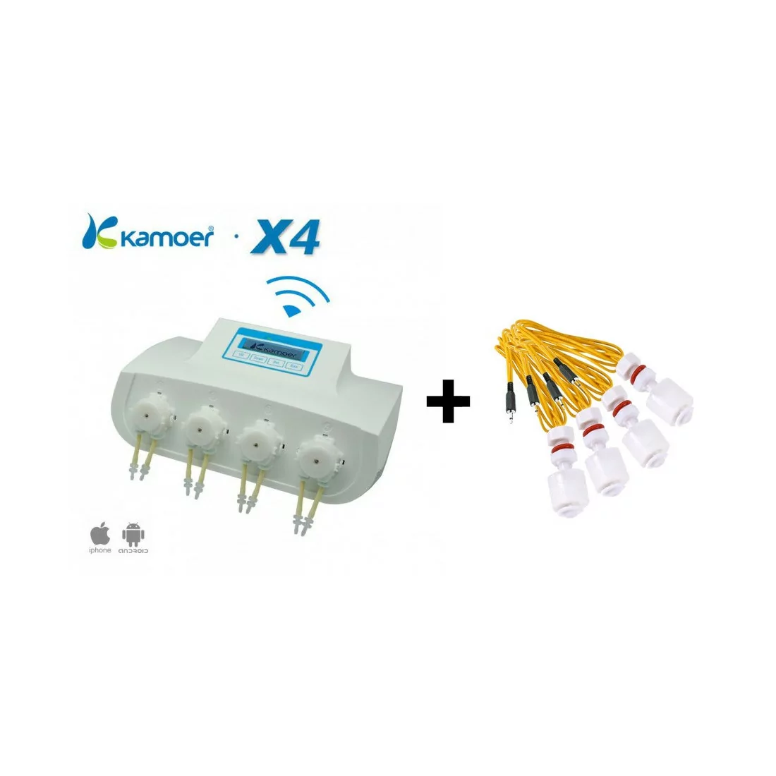 Pompe doseuse Kamoer X4 + 4 capteurs
