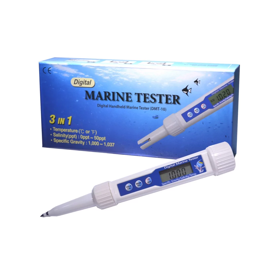 Marine tester (temp/salinity/gravity)